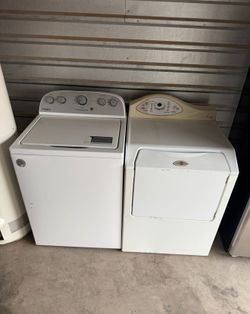 Whirlpool Washer And Maytag Electric Dryer