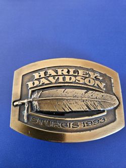 Harley Davidson Sturgis 1993 Belt Buckle