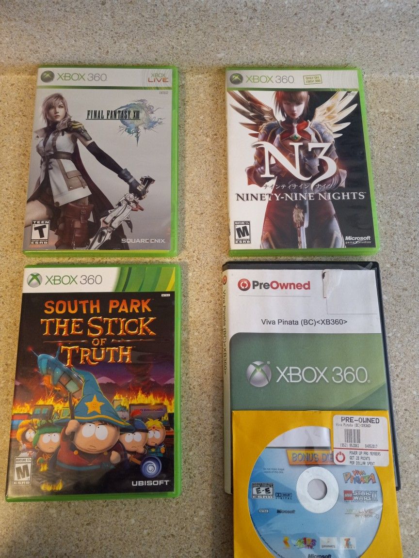 Xbox 360 Game Bundle
