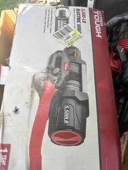 Hyper Tough 5,500 LB Electric Winch – Brand New in Box