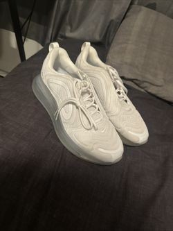 Men 11.5 US Nike Air Max 720 Sneaker Triple White Men Sneaker Original Sport Shoes