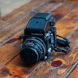 Zenza Bronica ETR medium format film camera (190)45