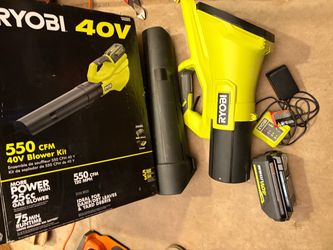 Ryobi 40V 550 CFM Cordless Blower Kit