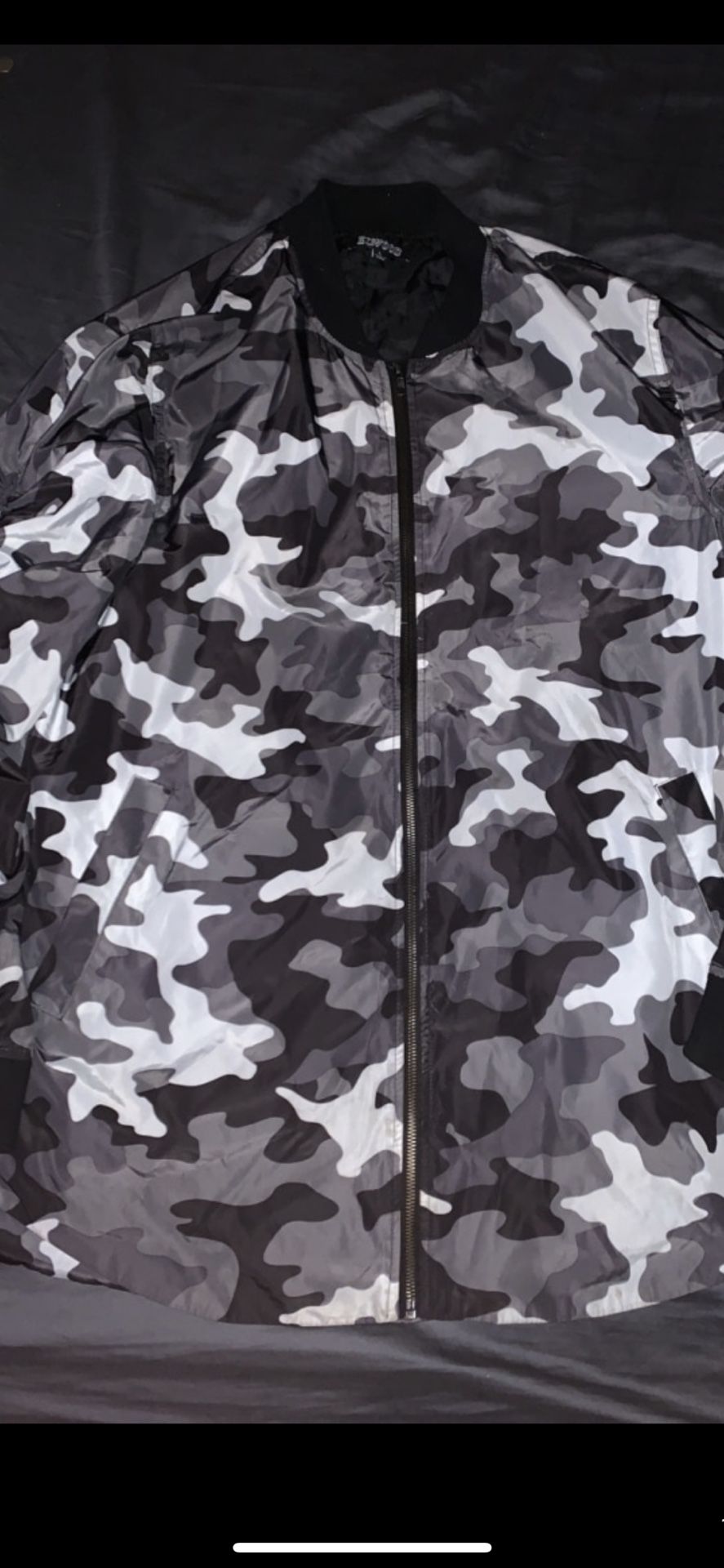 Camo Elongated Jacket