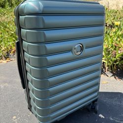 Delsey Slightly Oversized Carry-On Spinner Luggage – Almost 23” – Fits Most Airlines