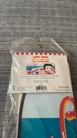 Betty Boop car shade