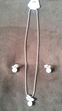 Brand New Necklace with Matching Earrings