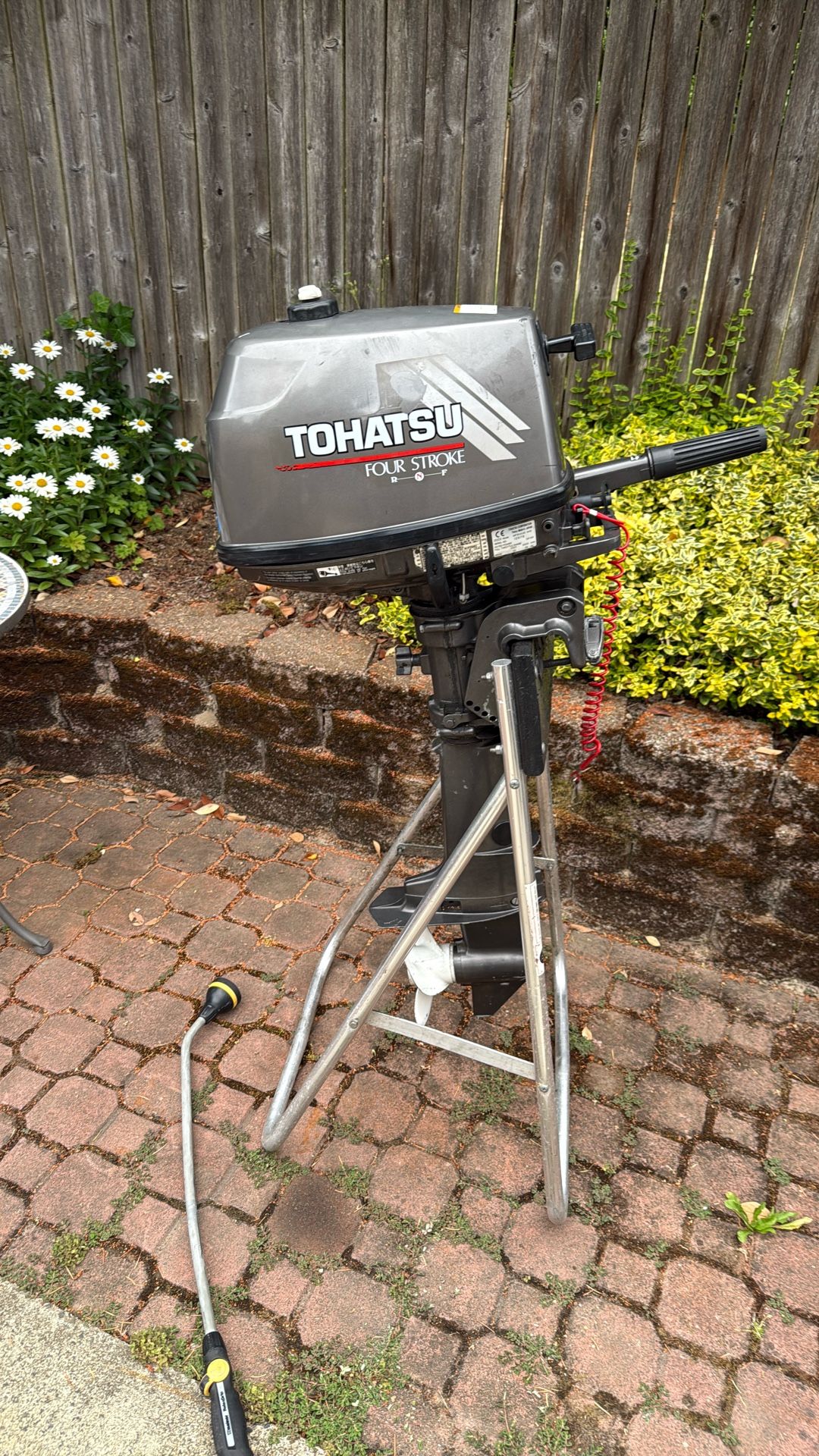 4hp Tohatsu Outboard Motor 4stroke Short Shaft