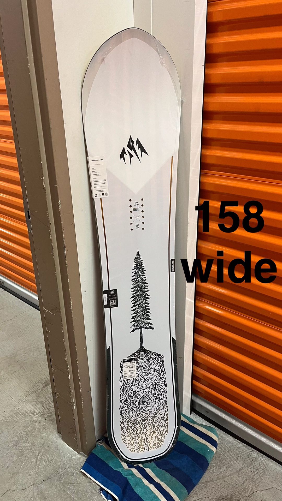 158 wide NEW 2026 Jones Frontier 2.0 men’s snowboard