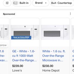 Two Brand New Microwaves 