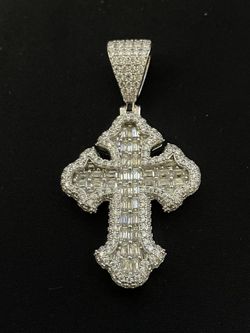 Cross Pendant Passes Diamond Tester