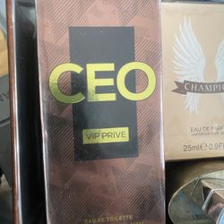 CEO VIP Prive Eau de Toilette men's cologne. 