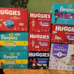 Diapers/$25 Each (Cada Caja)