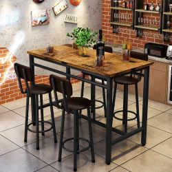 5 Pieces Dining Table Set 