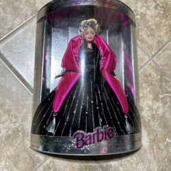 1998 Happy Holidays Barbie Mattel No. 20200 New In Box