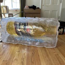 Vintage MGD Beer Ice Pool Light 