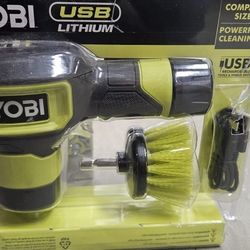 Rechargeable Ryobi power scrubber kit