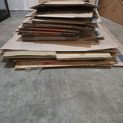 Lots of Moving Boxes And Packing Material