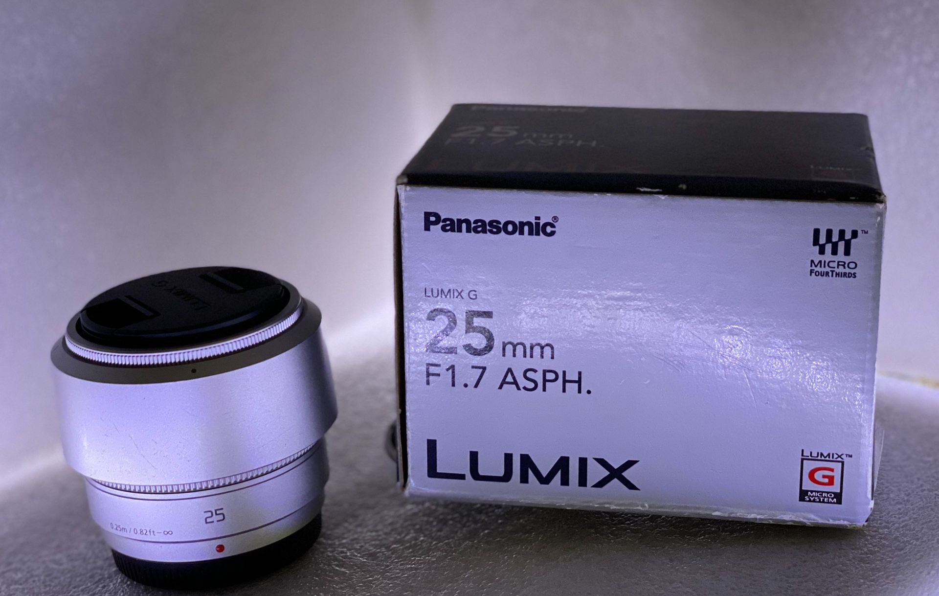 Panasonic Lumix G 25mm F1.7 ASPH lens