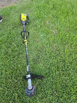 Ryobi 4 cycle weedeater straight