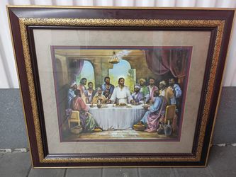 Jesus Christ Last Supper Home Interiors Print