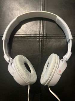 Sony ZX Series Wired Headphones (White)