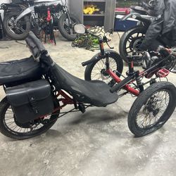 Custom Electric Recumbent Electric Bicycle