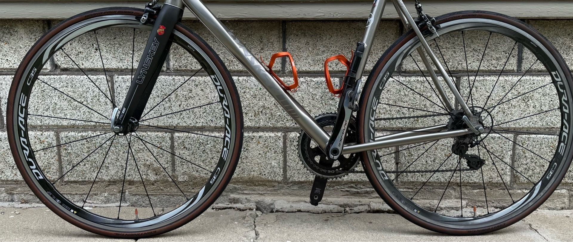 Dura Ace c35 carbon clincher wheelset 700c