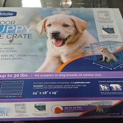 New Puppy Crate