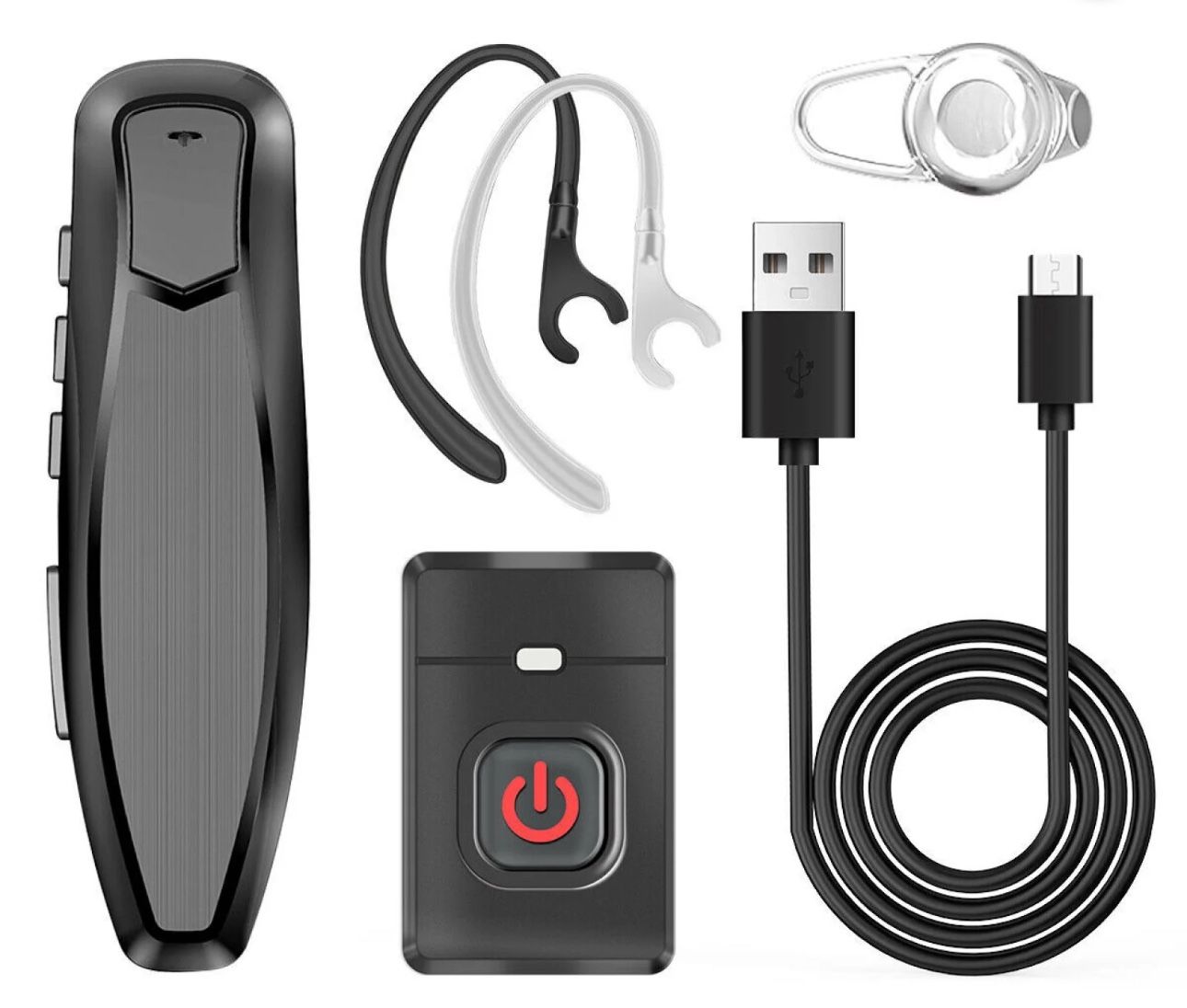 Bluetooth Earpiece Wireless Headset Spare Part PTT Earphone Headset for Baofeng UV-5R UV-82