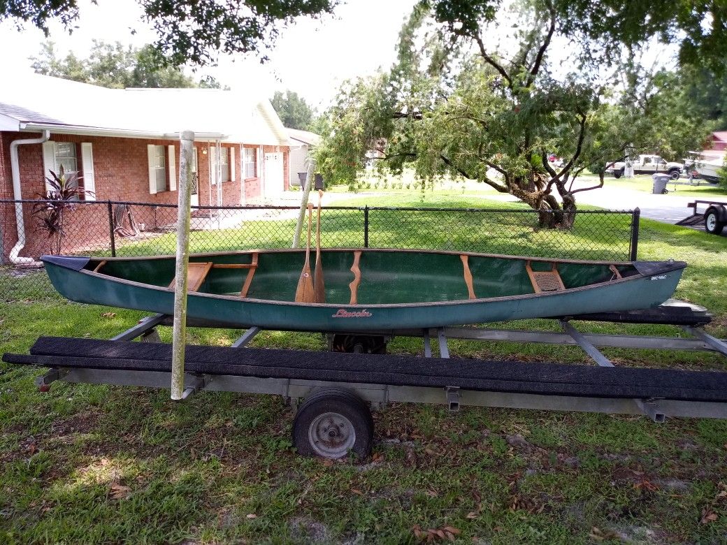 Lincoln Linc-Vac 17ft Canoe