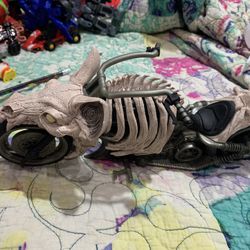 Little boys Collectors Rat Skeleton Motorcycle 