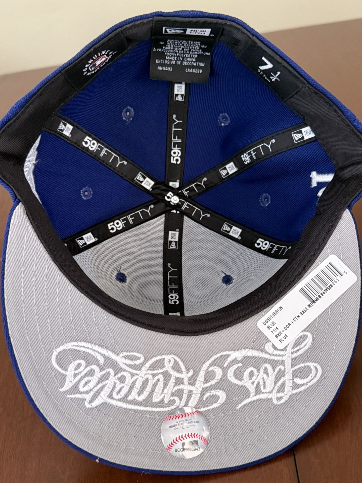 Born X Raised New Era Mr Cartoon LA Dodger Hat 7 1/4