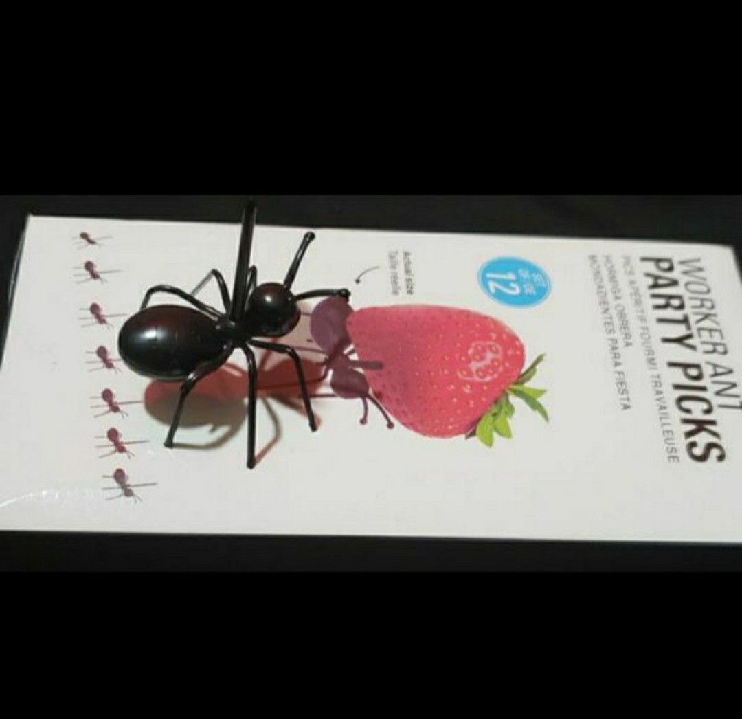 π₯ DIABLA'z - NEW UNUSED - BRAND NEW - 24 Ant Toothpicks Appetizer Parties Party Decoration Food Picks