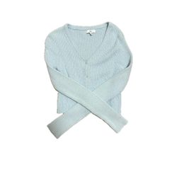 baby blue cardigan