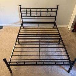 Bed Frame and Mattress