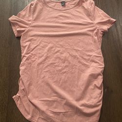 Womans Light Pink Maternity Shirt Size Medium By SHEIN #6