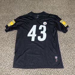 Troy Polamalu #43 Pittsburgh Steelers NFL Jersey Size Kids XL Adult M