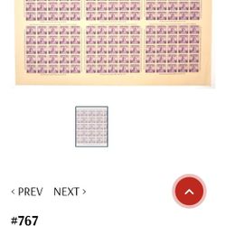 1930's Farlys Follies Souviner Stamp Collection