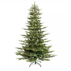 6.5 Ft Pre Lit Artificial Christmas Tree 
