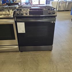 6 Cu Ft Slide In Gas Range