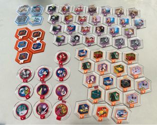 Disney Infinity 1.0 2.0 3.0 Power Disc Lot Of 63