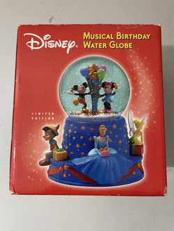 Hallmark Disney Musical 100th Birthday Water Globe Brand New!!!!