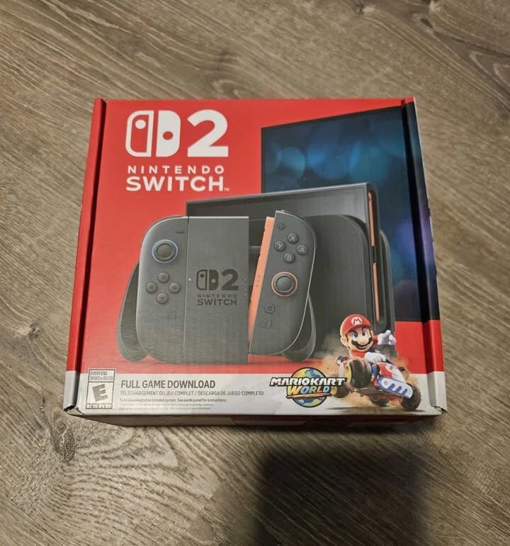 Nintendo Switch 2 MarioKart World Console Bundle
