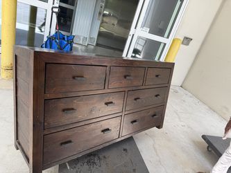 Brown dresser for sale