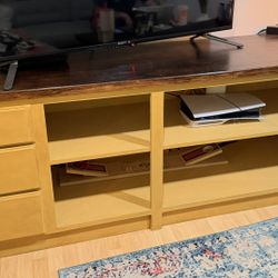 Solid Wood Entertainment Center