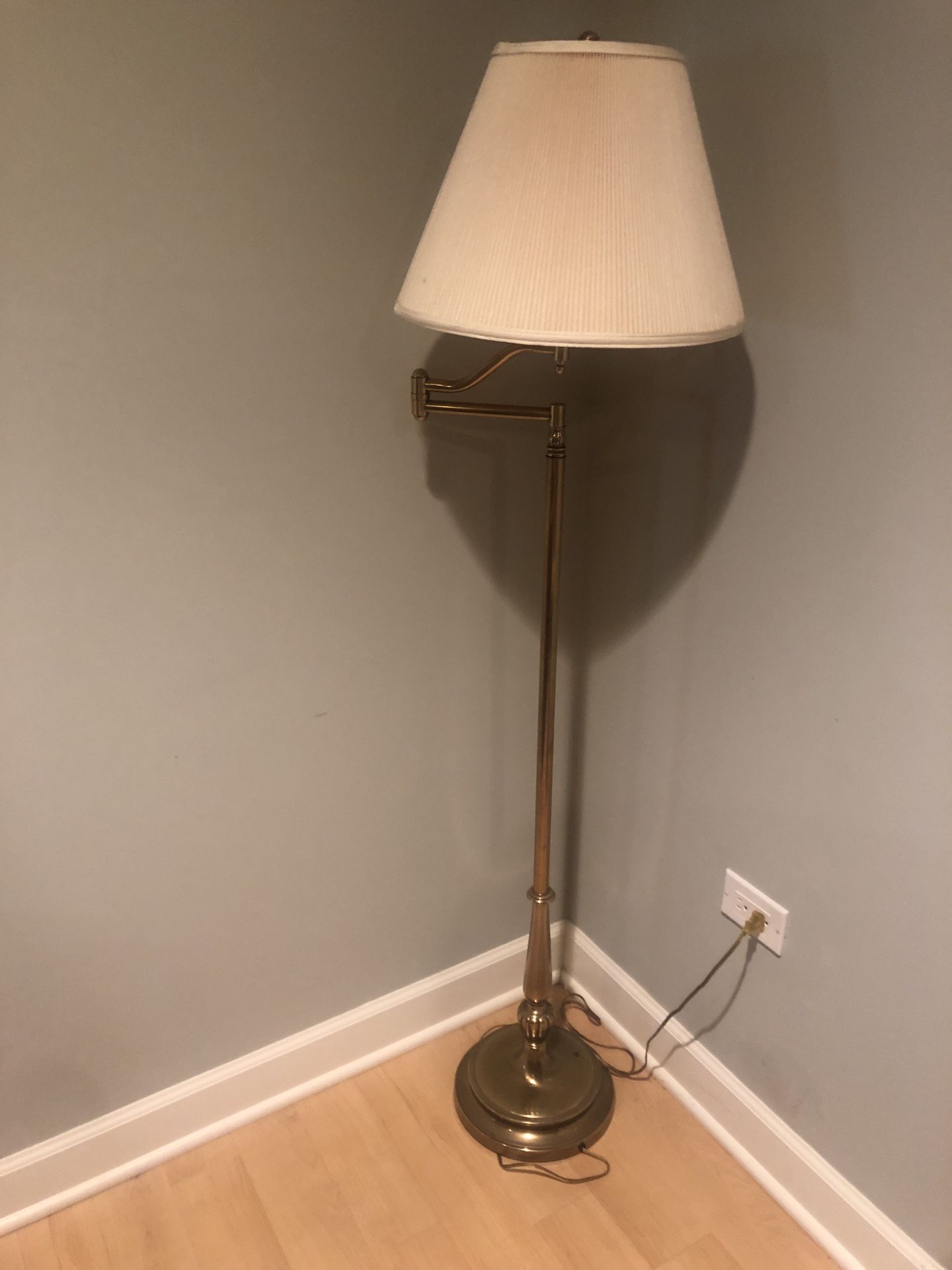 Brass Floor Lamp