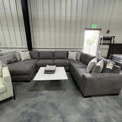 Large Gray Sectional