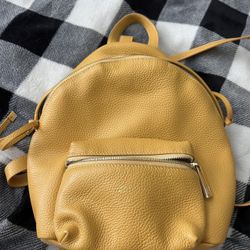 Genuine Leather Backpack 