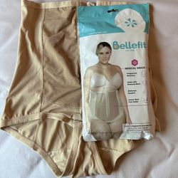 Bellefit Postpartum Girdle Corsets – Like New (L) + Brand New Unopened (XL) 